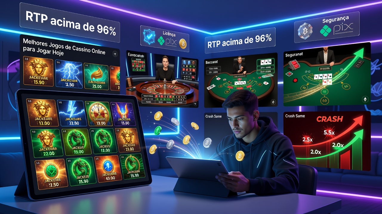 Melhores Jogos de Cassino Online para Jogar Hoje: Guia Completo dos Títulos Mais Populares em 2026