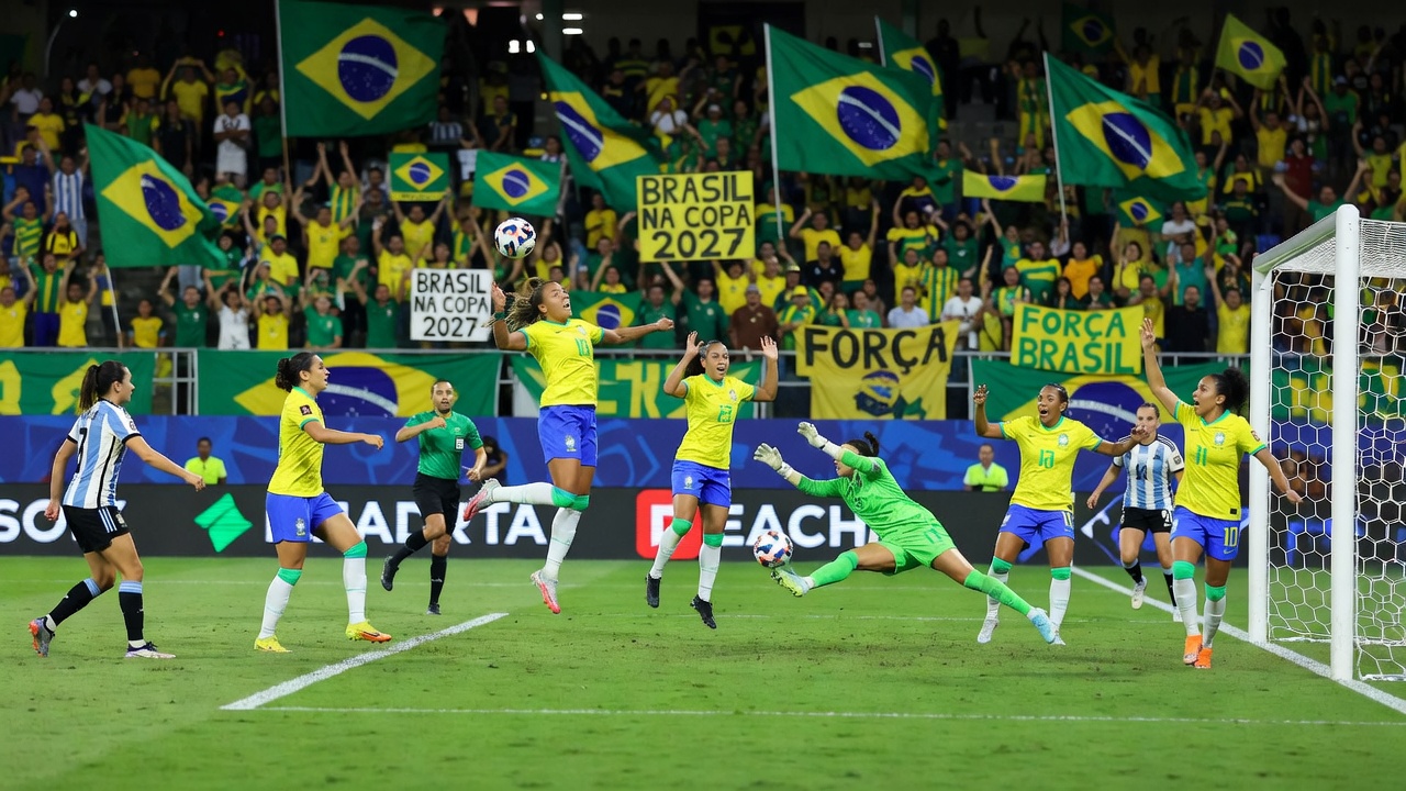 Brasil desperdiça vantagem de dois gols e empata com a Argentina