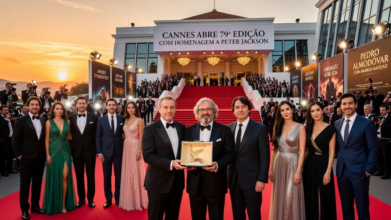 Cannes Abre 79ª Edição com Homenagem a Peter Jackson