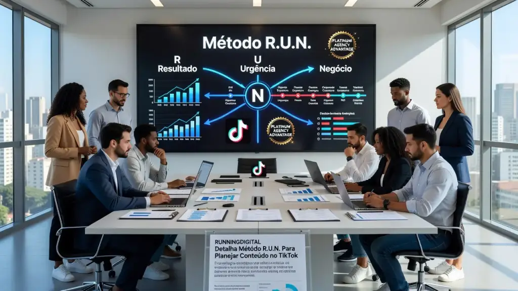 RUNNINGDIGITAL Detalha Método R.U.N. Para Planejar Conteúdo no TikTok